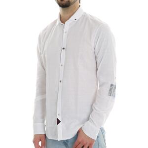 CAMICIA PATCH KOON BIANCO